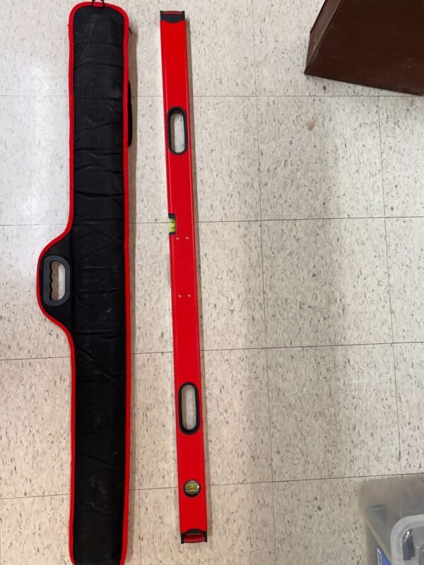 Kapro 120cm/48" Spirit Level With Carrying Case For Construction