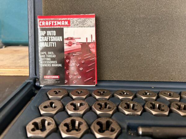 HTF Craftsman 76-Piece Tap & Die Set SAE/Metric With Accessories & Manual USA 9-52377