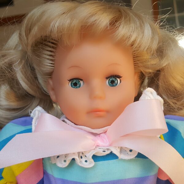 Vintage Claudia Doll With Blonde Hair & 3 Dresses - Image 2