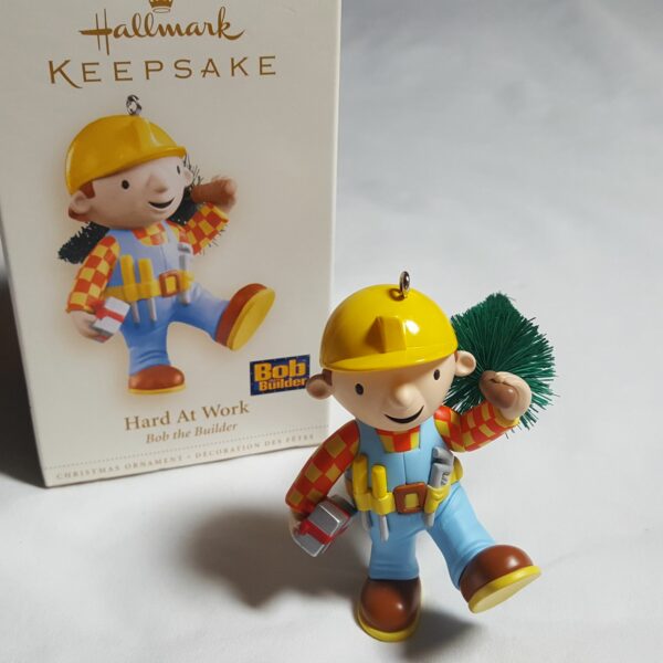 Hallmark Keepsake Bob The Builder "Hard At Work" Christmas Ornament