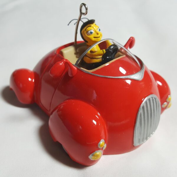 Hallmark Keepsake Barry B. Benson BEE Movie Ornament Red Car Christmas Decoration