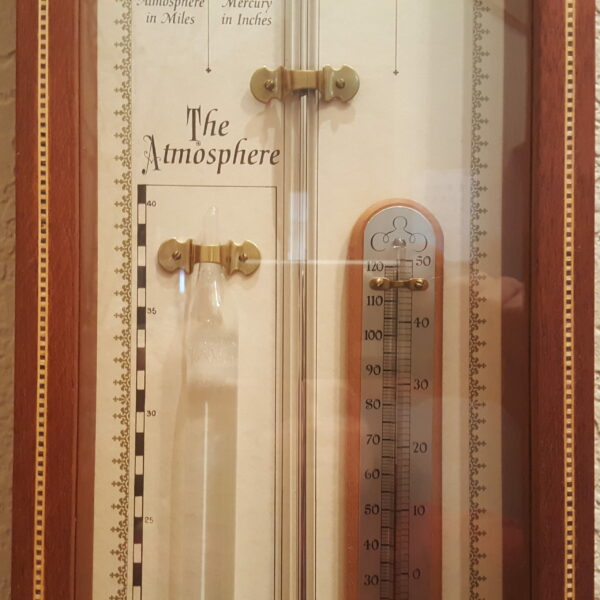 Vintage Mason & Sullivan Admiral Fitzroy Barometer Thermometer Weather Station - Image 6