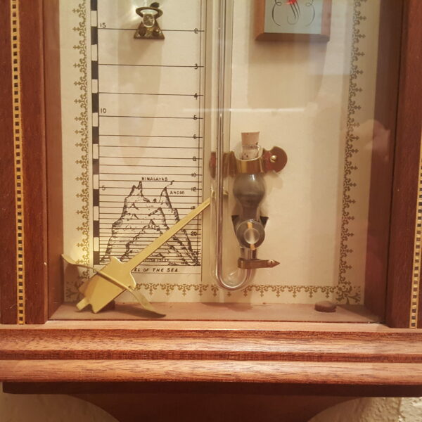 Vintage Mason & Sullivan Admiral Fitzroy Barometer Thermometer Weather Station - Image 8