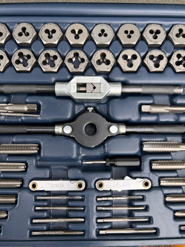 HTF Craftsman 76-Piece Tap & Die Set SAE/Metric With Accessories & Manual USA 9-52377 - Image 3