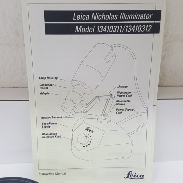 Leica 13410311 Microscope Illuminator Lab Light Source Dual Illuminators - Image 4