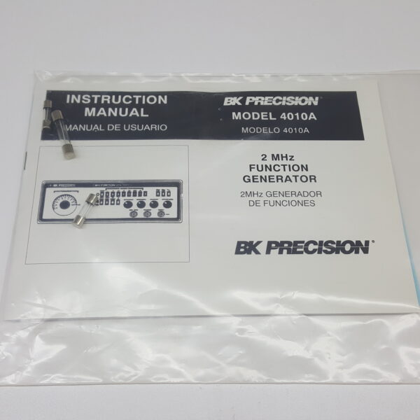 B&K Precision 4010A Function Generator w One Probe - Working Condition - Image 7