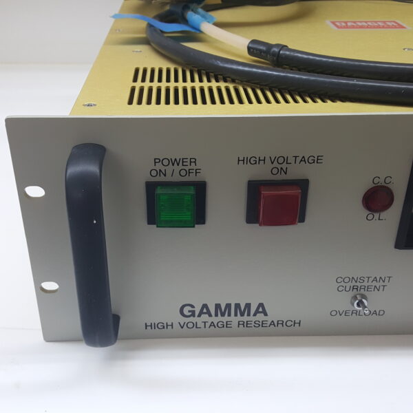 Gamma High Voltage Regulated DC Power Supply RR30-33R w Output Adjust, Cables & Manual - Image 2