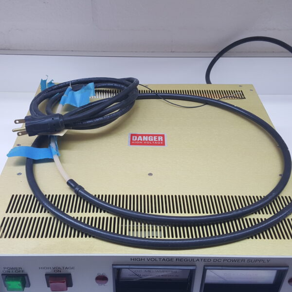 Gamma High Voltage Regulated DC Power Supply RR30-33R w Output Adjust, Cables & Manual - Image 4