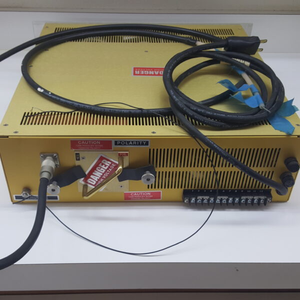 Gamma High Voltage Regulated DC Power Supply RR30-33R w Output Adjust, Cables & Manual - Image 7