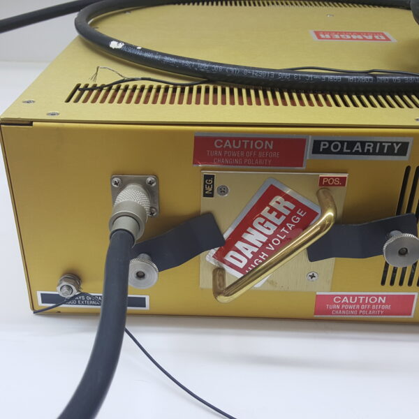 Gamma High Voltage Regulated DC Power Supply RR30-33R w Output Adjust, Cables & Manual - Image 8