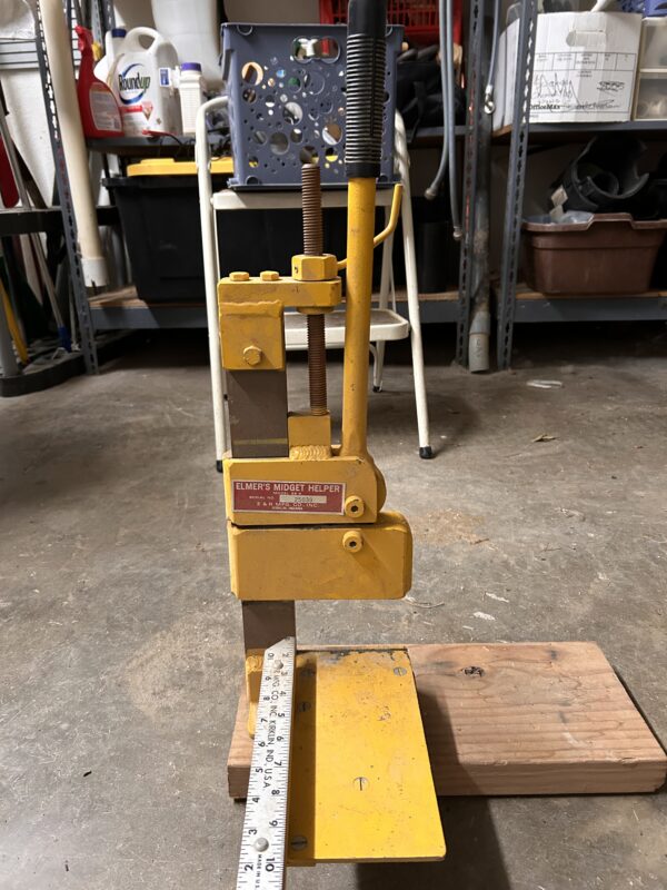 Elmers SB-4 Midget Helper Tile / Brick Cutter Good Working Condition